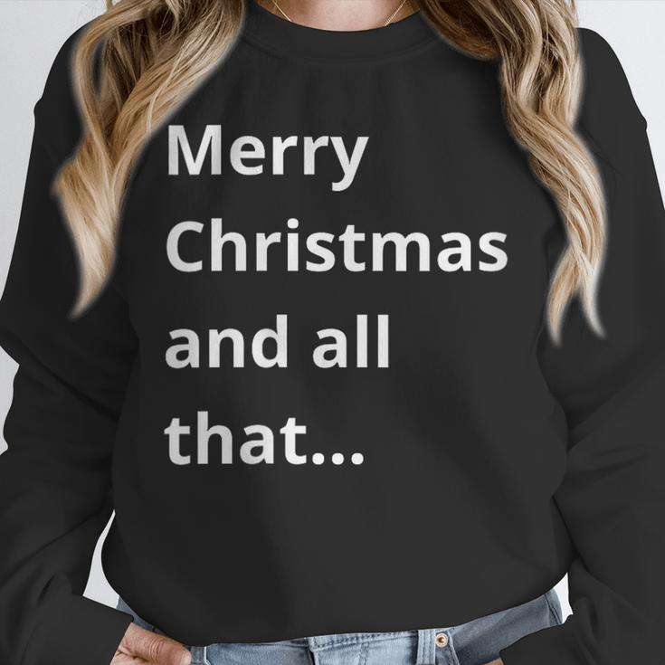 Merry Christmas Sarcastic Phrase For Introvert People Unisex Sweatshirt Merry Christmas Sarcastic Phrase For Introvert People Unisex Sweatshirt