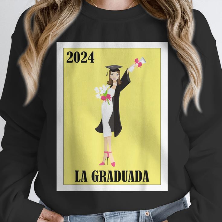 Mexican For Graduation La Graduada 2024 Unisex Sweatshirt