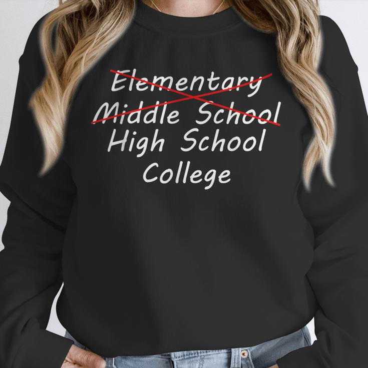 Middle School Graduation For Her 2021 High School Unisex Sweatshirt