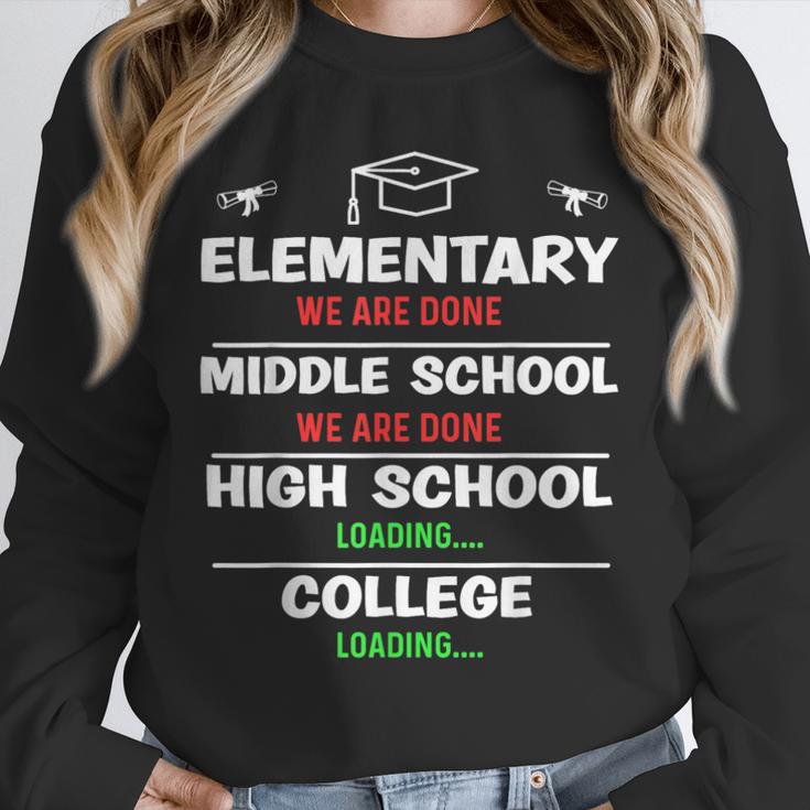 Middle School Graduation We Are Done Class Of 2023 8th Grade Unisex Sweatshirt