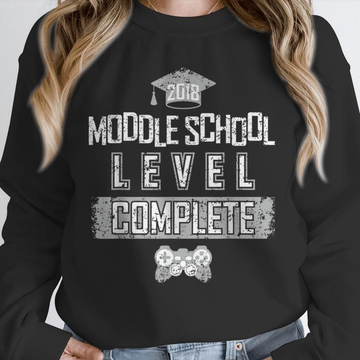 Middle School Graduation Tee Video Gaming Graduate Shirts Unisex Sweatshirt