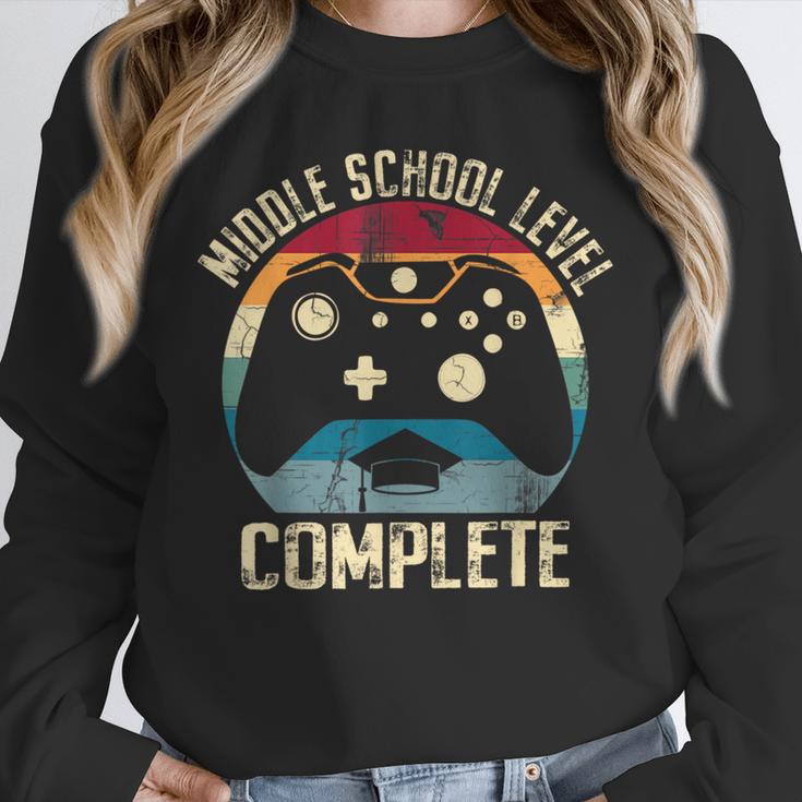 Middle School Level Complete Gamer Class Of 2024 Graduation Unisex Sweatshirt