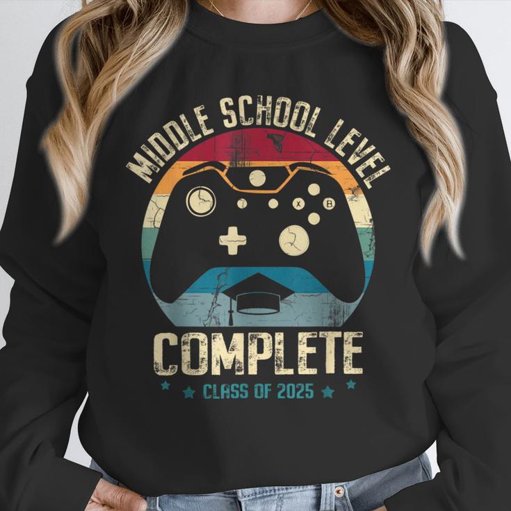 Middle School Level Complete Gamer Class Of 2025 Graduation Unisex Sweatshirt