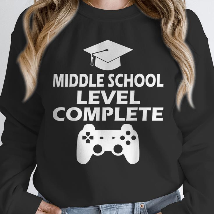 Middle School Level Complete Gamer Graduation Day 2024 Unisex Sweatshirt