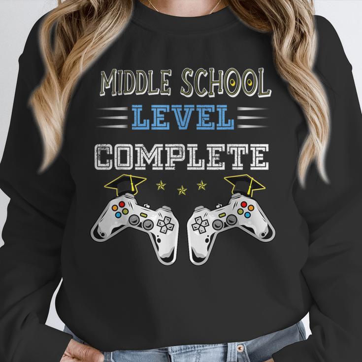 Middle School Level Complete Gaming Class Of 2022 Graduation Unisex Sweatshirt