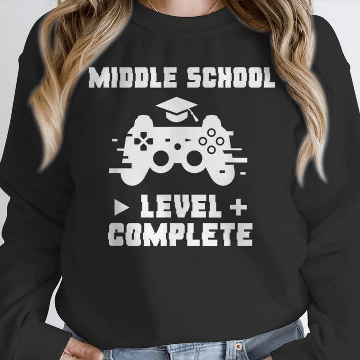 Middle School Level Complete Video Gamer Graduation Unisex Sweatshirt