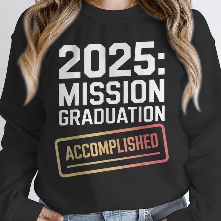 Mission Graduation Accomplished For Class Of 2025 Unisex Sweatshirt