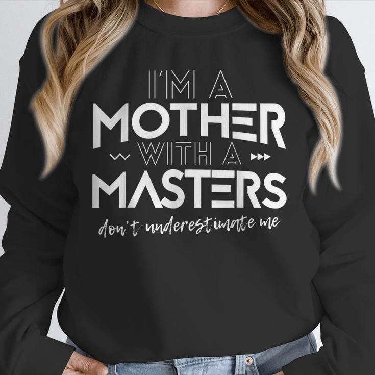 Mom Masters Graduation Wife Mother MSW Social Work Unisex Sweatshirt