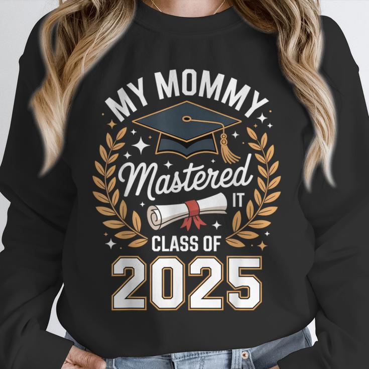 My Mommy Mastered It Class Of 2025 Masters Graduation Outfit Unisex Sweatshirt