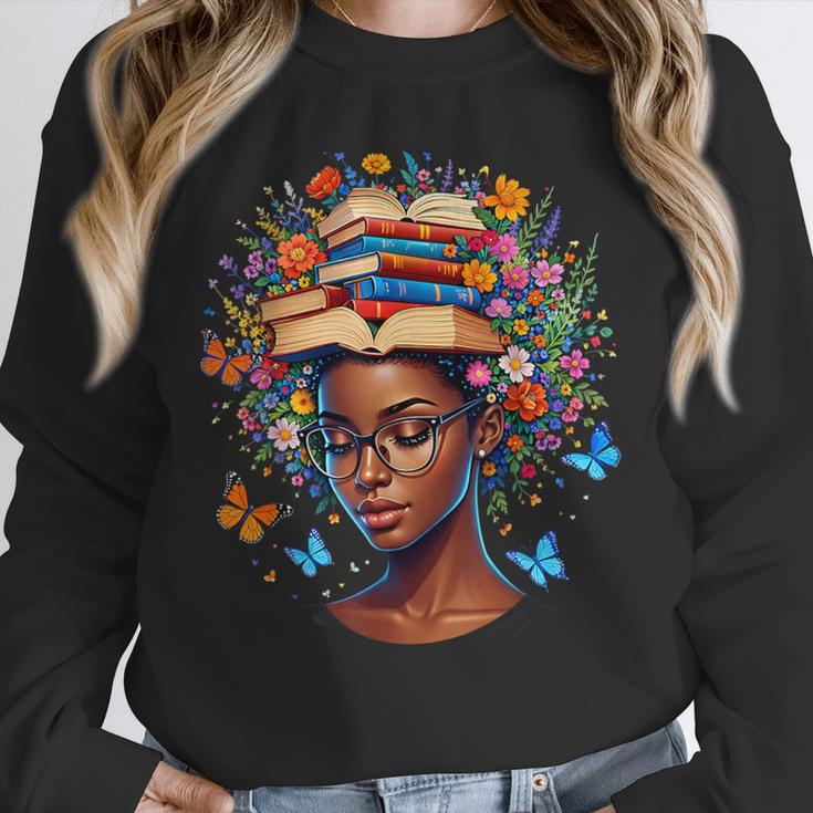 Month Honoring Past Inspiring Pride Melanin Book Unisex Sweatshirt