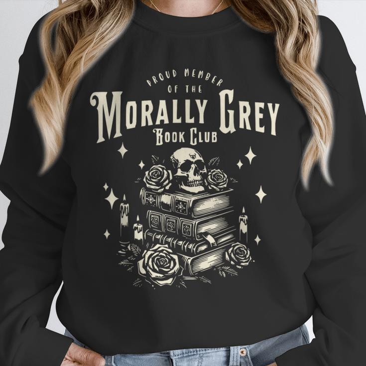 Morally Grey Book Club Reading Shirt Bookish Bookworm Unisex Sweatshirt Morally Grey Book Club Reading Shirt Bookish Bookworm Unisex Sweatshirt