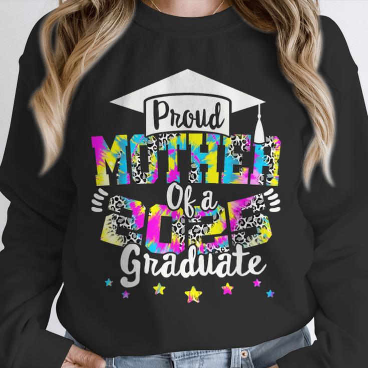 Mother Of a 2025 Graduate Tie Dye Class Senior Graduation 25 Unisex Sweatshirt