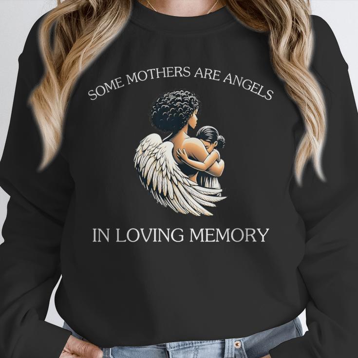Mother's Day Remembrance African-American Mom Angel Memory Unisex Sweatshirt
