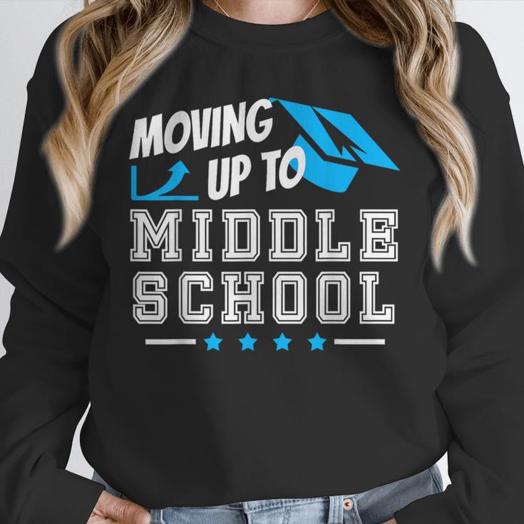 Moving Up To Middle School Graduation T-Shirt Unisex Sweatshirt
