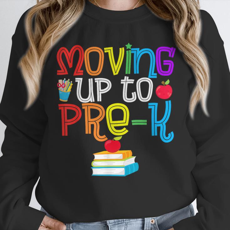 Moving Up To Pre-K Teacher Student Kid Graduation T-Shirt Unisex Sweatshirt