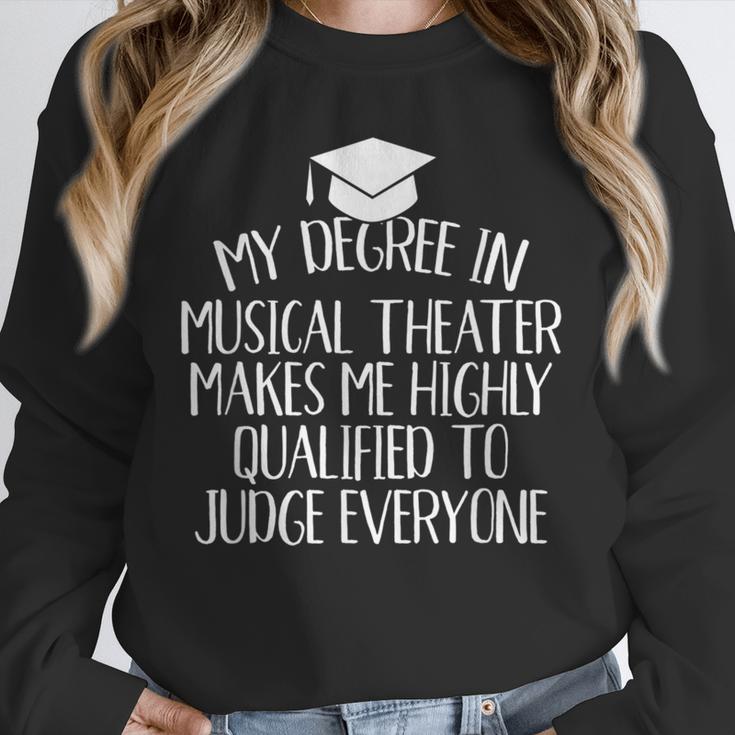 Musical Theater Major Graduation Unisex Sweatshirt