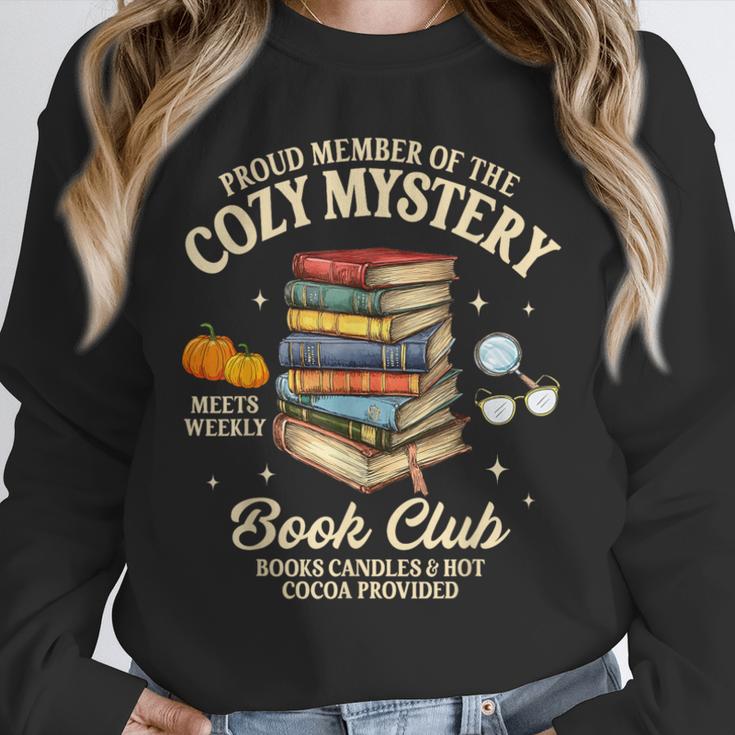 Mystery Book Reader Member Of The Cozy Mystery Book Club Unisex Sweatshirt