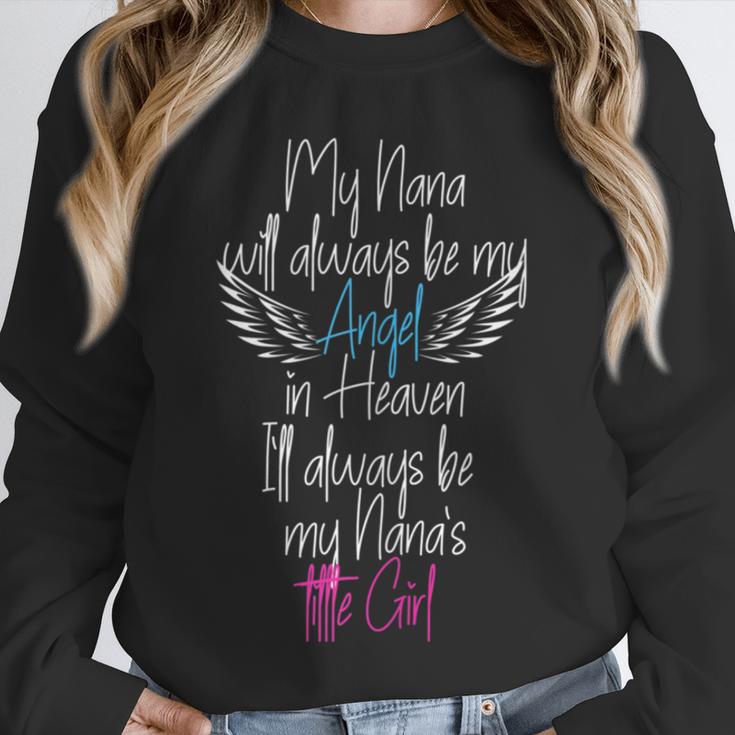 My Nana My Angel In Heaven In Loving Memory Of My Nana Unisex Sweatshirt My Nana My Angel In Heaven In Loving Memory Of My Nana Unisex Sweatshirt