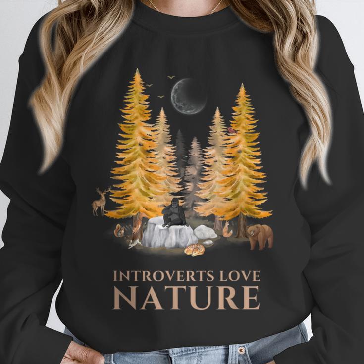 Nature Scene Tees For Introverts Quiet Escape Solitude Unisex Sweatshirt Nature Scene Tees For Introverts Quiet Escape Solitude Unisex Sweatshirt