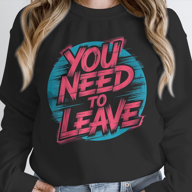 You Need To Leave Introvert Mood Space Unisex Sweatshirt You Need To Leave Introvert Mood Space Unisex Sweatshirt