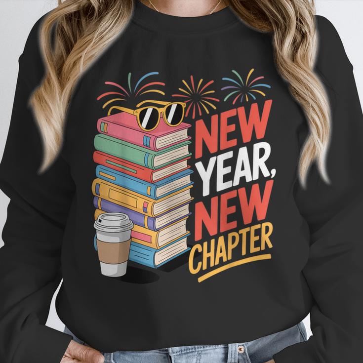 New Year New Chapter Book Lover Reader Unisex Sweatshirt