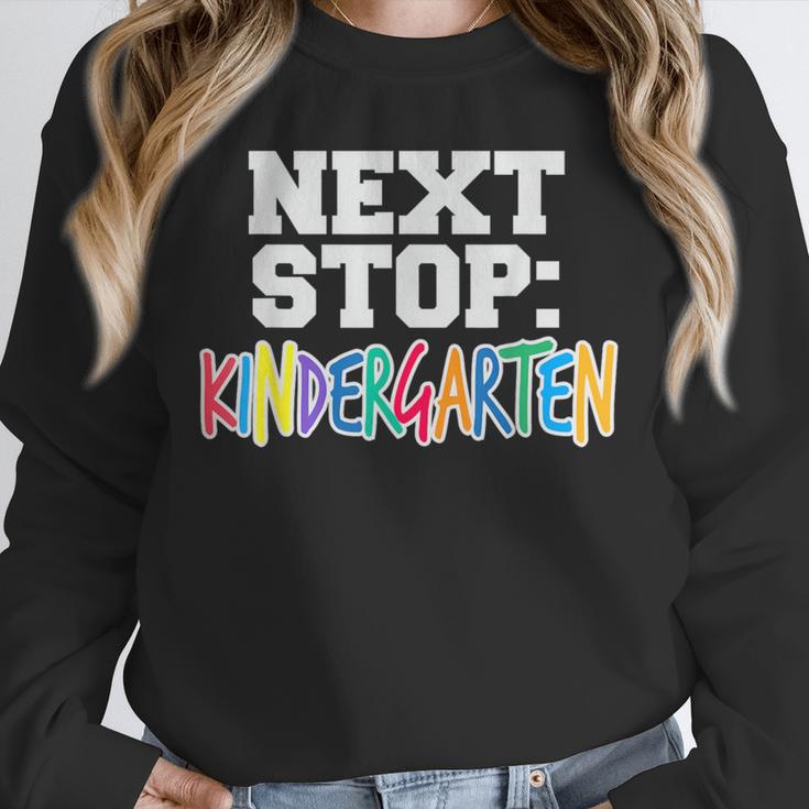 Next Stop Kindergarten Tshirt For Preschool Graduation Unisex Sweatshirt