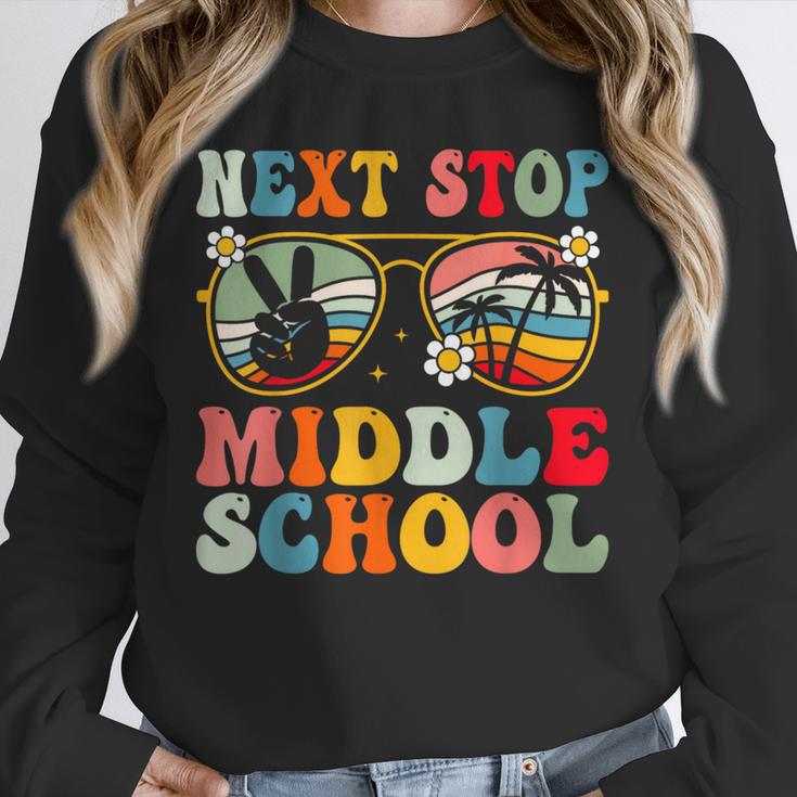 Next Stop Middle School Elementary School Graduation 2025 Unisex Sweatshirt