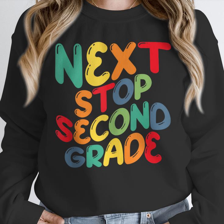 Next Stop Second Grade 1st Grade Graduation Day Kids Unisex Sweatshirt