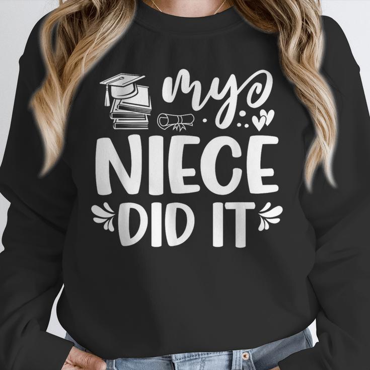 My Niece Did It Graduation Graduated Unisex Sweatshirt