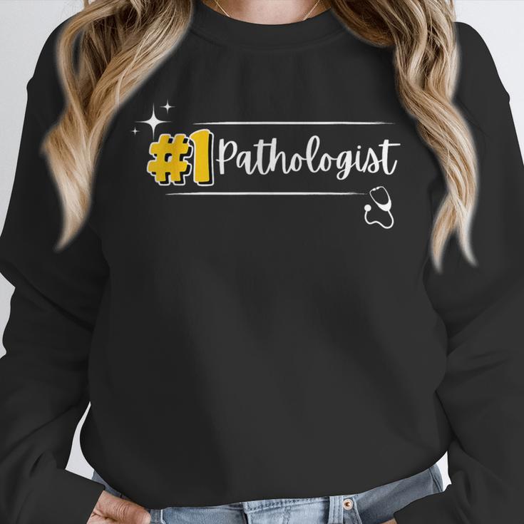 No 1 Pathologist Graduation Anniversairy Birthday Hospital Unisex Sweatshirt