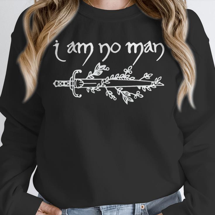 I Am No Man Reading Fandom Literature Book Lover Librarian Unisex Sweatshirt I Am No Man Reading Fandom Literature Book Lover Librarian Unisex Sweatshirt