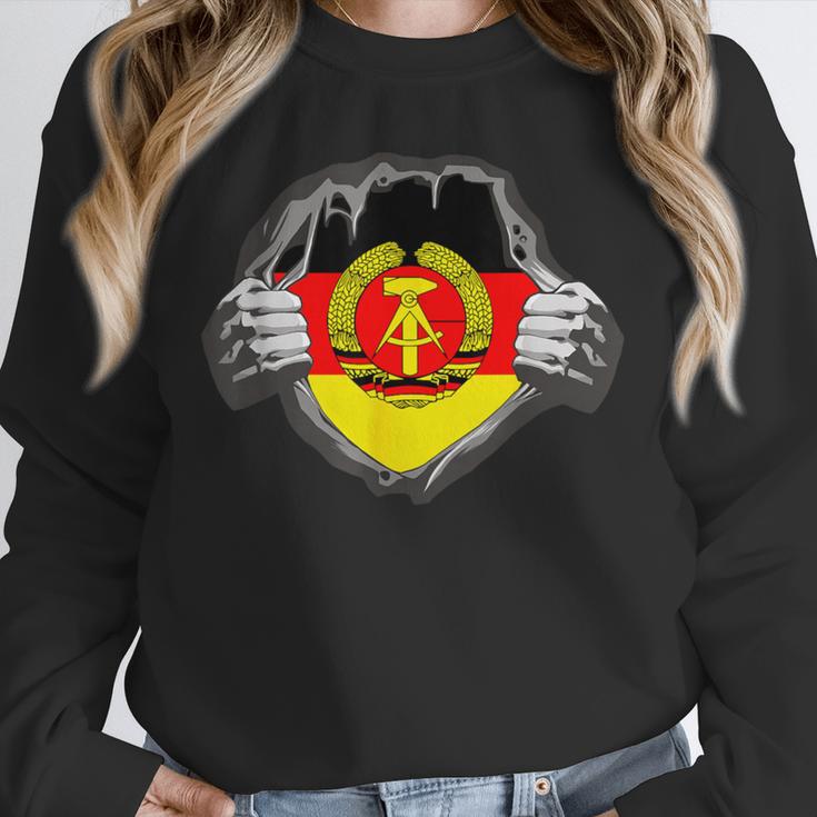 Nostalgia Chest Flag GDR Unisex Sweatshirt