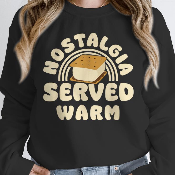 Nostalgia Served Warm Smore Unisex Sweatshirt Nostalgia Served Warm Smore Unisex Sweatshirt