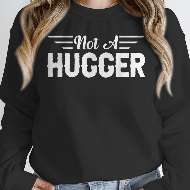 Not A Hugger I Introvert Unisex Sweatshirt