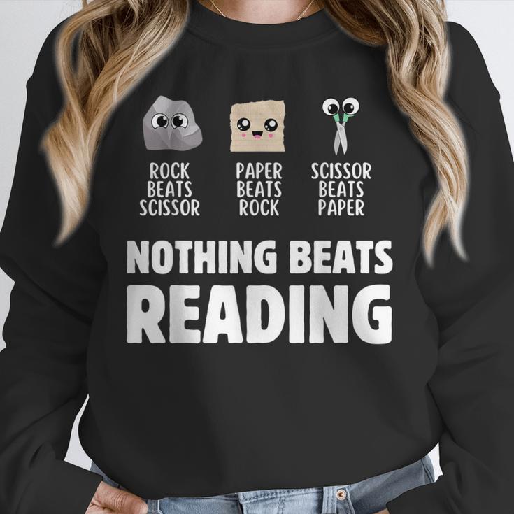 Nothing Beats Reading Librarian Book Bookworm Unisex Sweatshirt Nothing Beats Reading Librarian Book Bookworm Unisex Sweatshirt