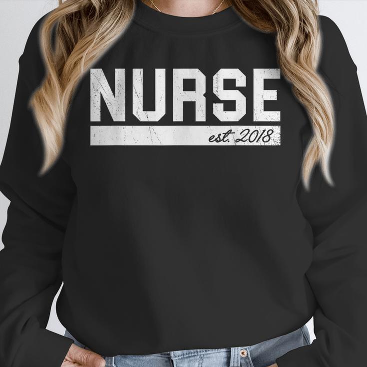 Nurse Est 2018 Nursing GraduationShirt Unisex Sweatshirt