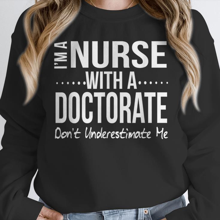 Nurse PhD Doctorate Graduation Doctor Nursing Practice Unisex Sweatshirt