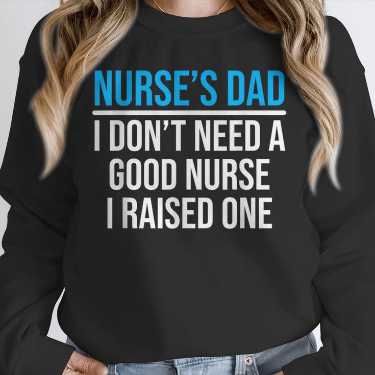 Nurse's Dad Father Nursing School Graduation Unisex Sweatshirt