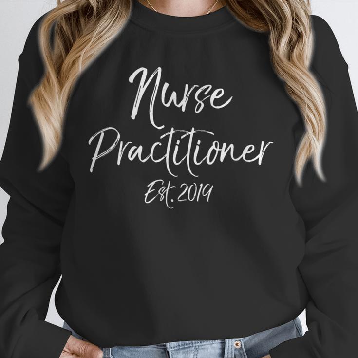 Nursing Student Graduation Nurse Practitioner Est 2019 Unisex Sweatshirt