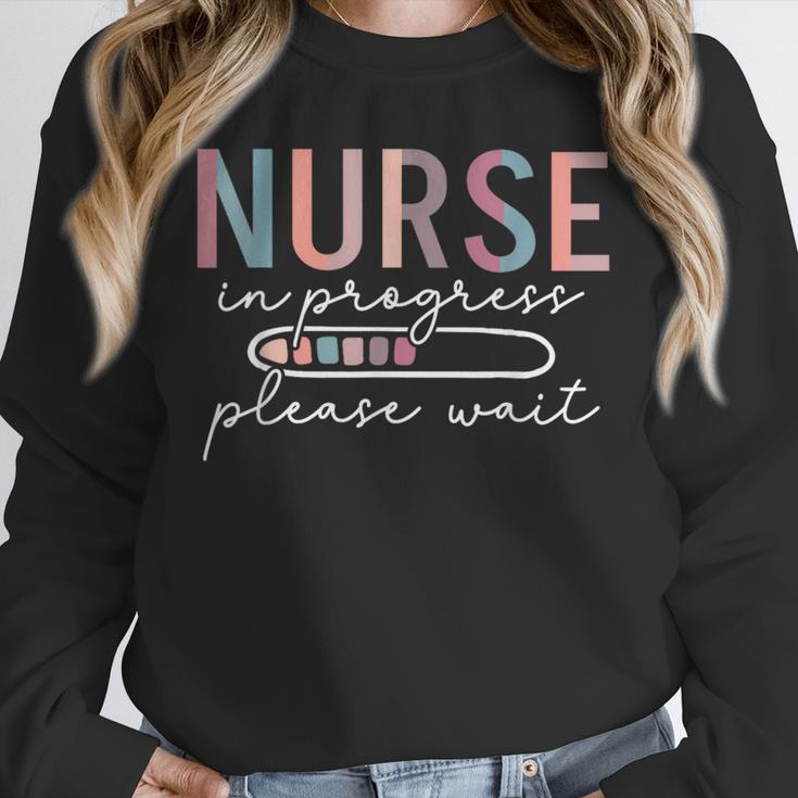 Nursing Student Nurse Appreciation Modern Classic Lace Embellished Nurse Graduation Female -Adults Small Unisex Sweatshirt