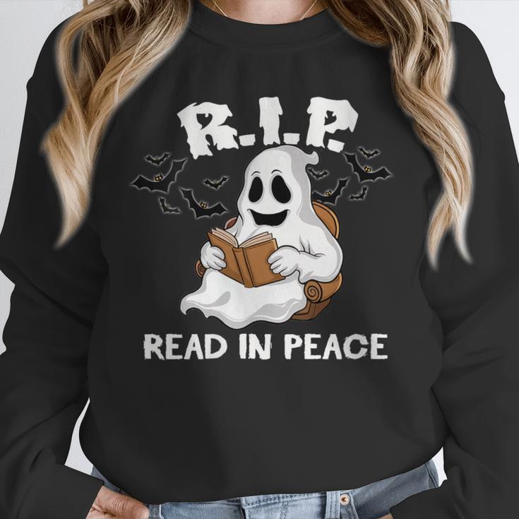 October Reading And Library Awareness Books And Boos Unisex Sweatshirt