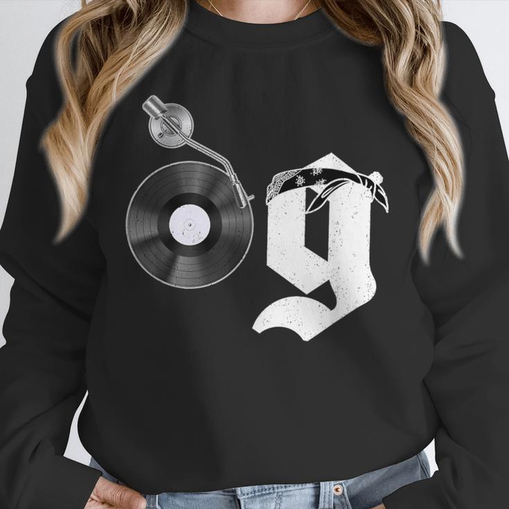 Old School Dad OG Hip Hop Head Vinyl Retro 80s90s Nostalgia Unisex Sweatshirt Old School Dad OG Hip Hop Head Vinyl Retro 80s90s Nostalgia Unisex Sweatshirt
