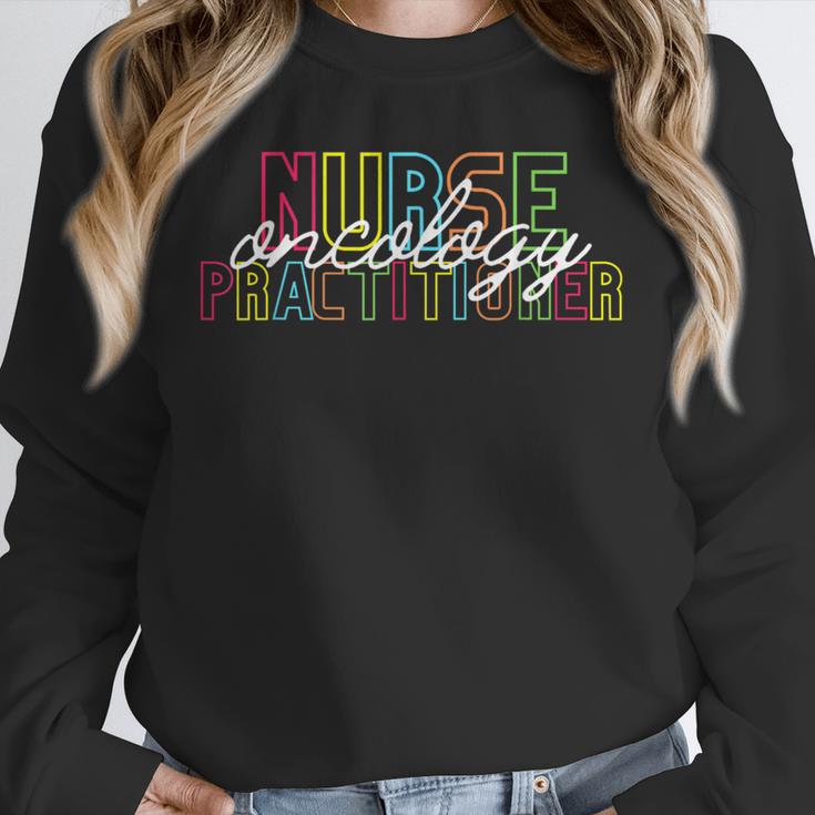 Oncology Nurse Practitioner For Graduation New Job Christmas Unisex Sweatshirt