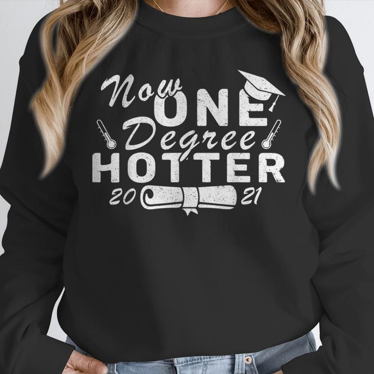 Now One Degree Hotter 2021 College Graduation Unisex Sweatshirt