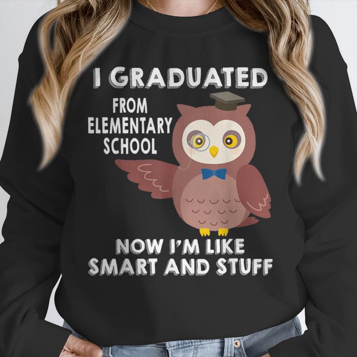 Owl Elementary Graduation Shirt-6th Grade Graduation Unisex Sweatshirt