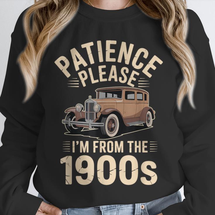 Patience Please I'm From The 1900s Old Car Unisex Sweatshirt Patience Please I'm From The 1900s Old Car Unisex Sweatshirt