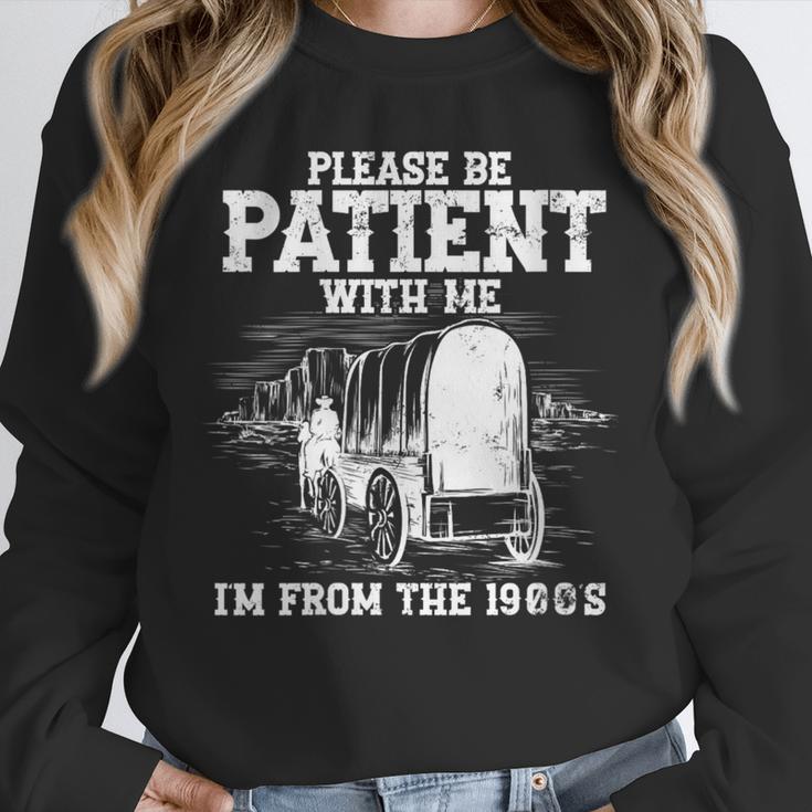 Patient With Me I'm From The 1900s Oregon Vintage Unisex Sweatshirt