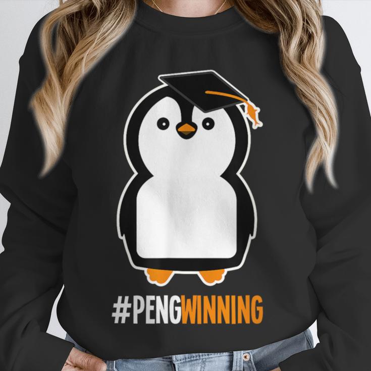 Penguin Graduation For Grads Hashtag Pengwinning Unisex Sweatshirt
