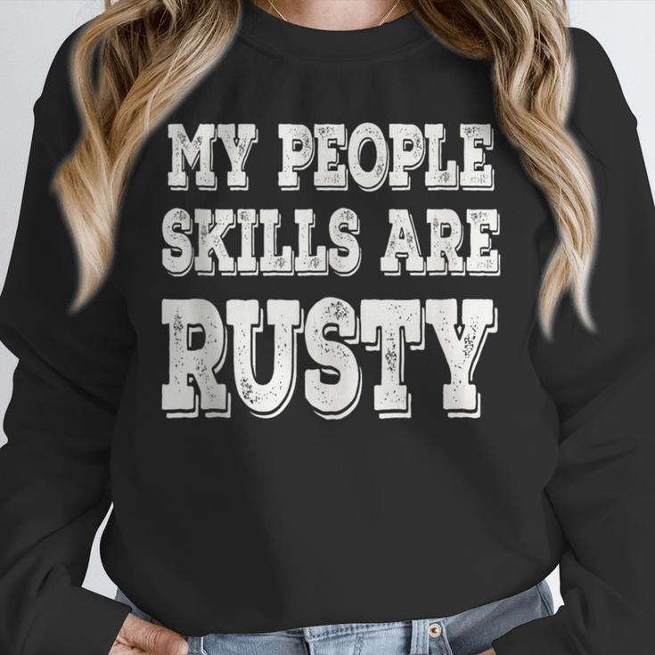 My People Skills Are Rusty Introvert SPN Moments Unisex Sweatshirt My People Skills Are Rusty Introvert SPN Moments Unisex Sweatshirt