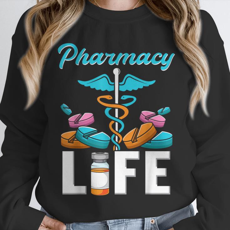 Pharmacy Life Pharmacist Chemist Student PharmD Graduation Unisex Sweatshirt